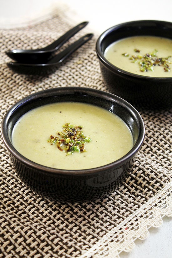 CURRIED CELERY SOUP