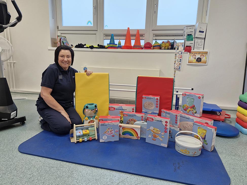 Toys donated in daughter’s memory to help children undergoing same treatment