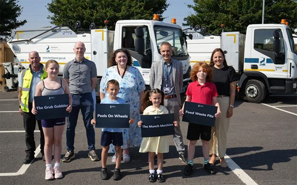 Pupils give trucks catchy new names