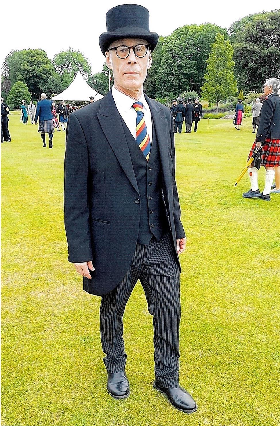 Garden party invitation marks NHS worker’s dedicated service