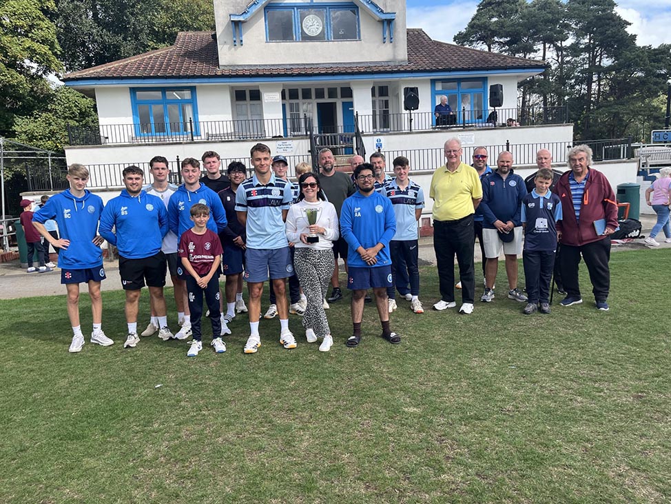 Hospice bowled over with cricketers’ charity efforts