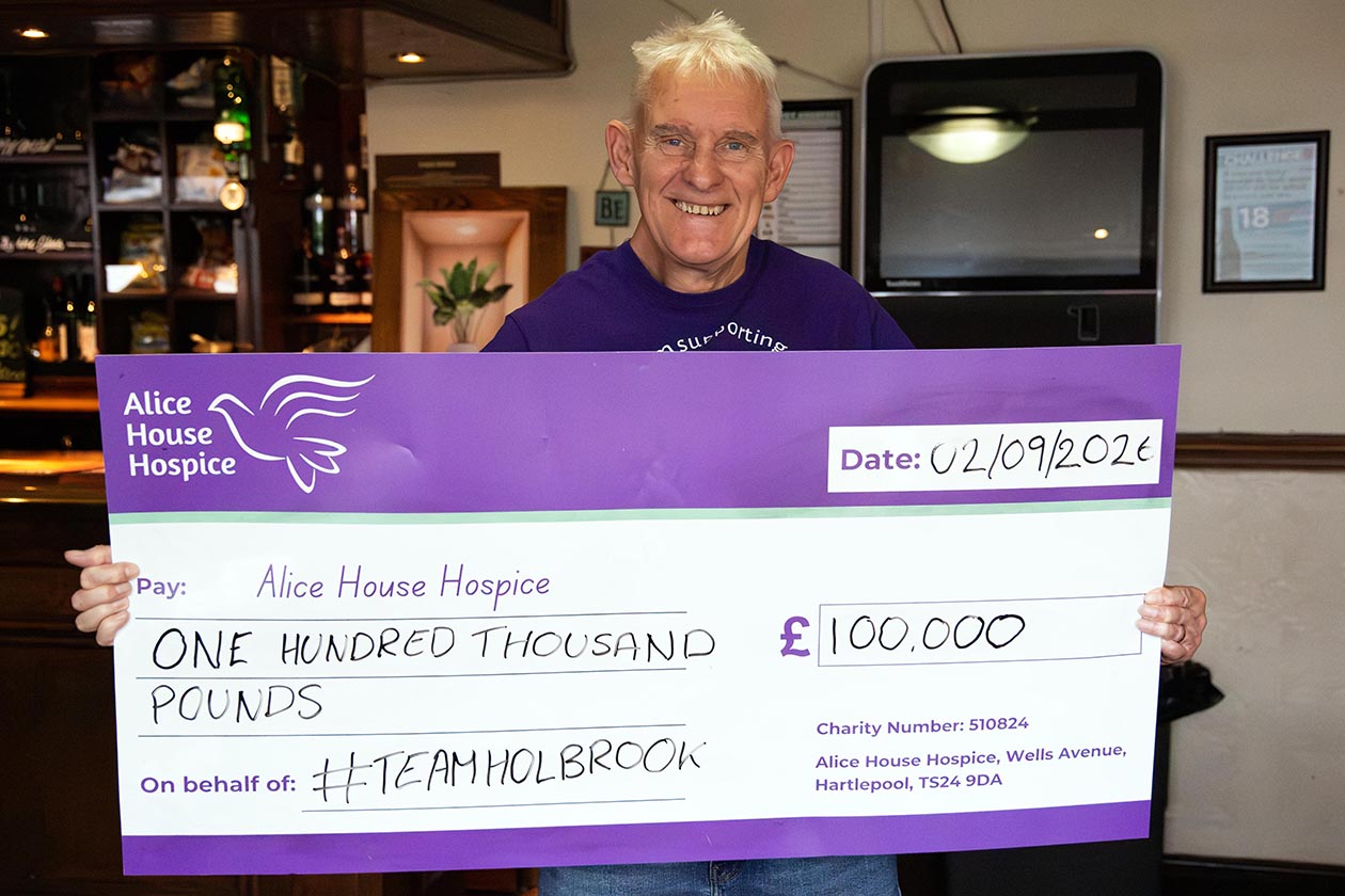 Phil reaches his £100k target