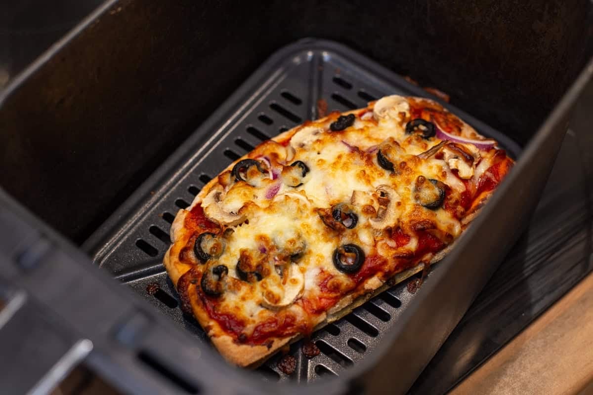 AIR FRYER PITTA PIZZA