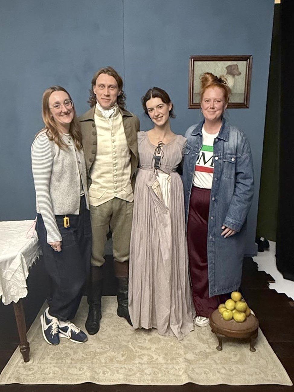 Sense and Sensibility costume department job is a dream role for Alison