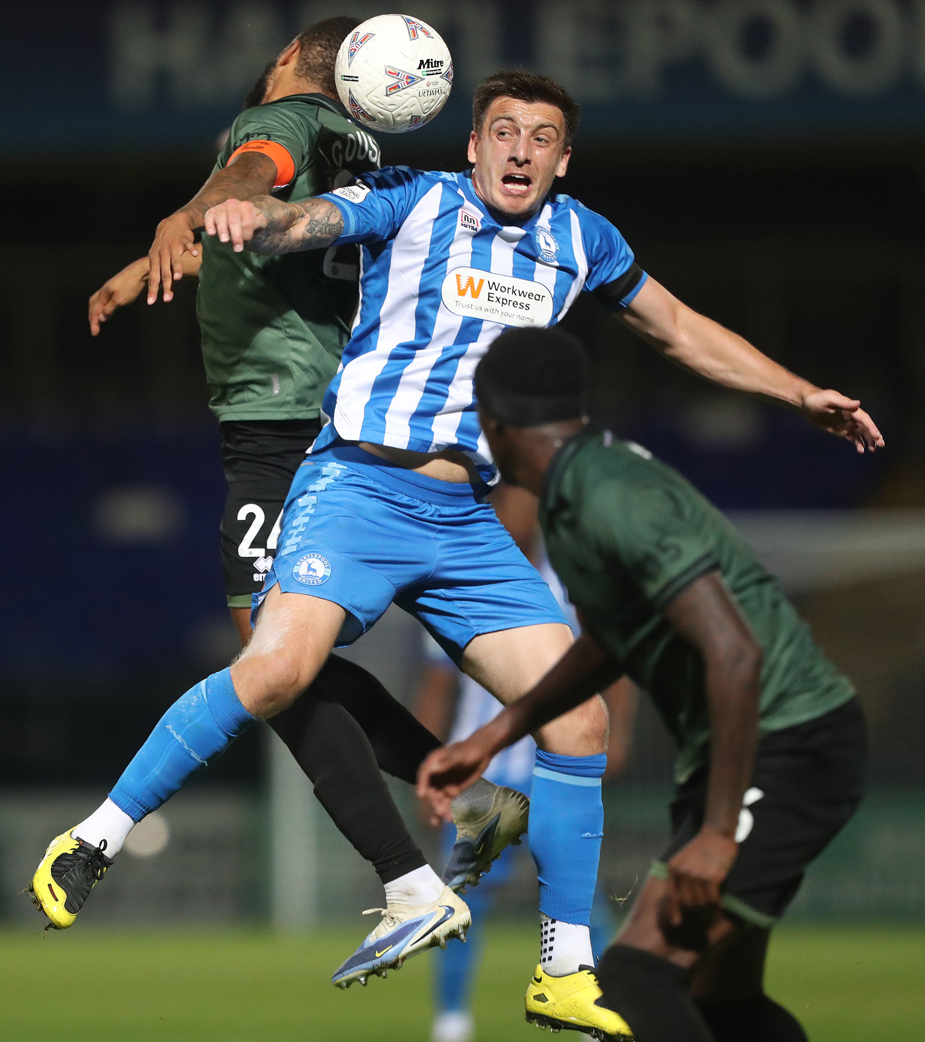 Hugill/ Sheron Hartlepool United double gives Pete Wild first victory