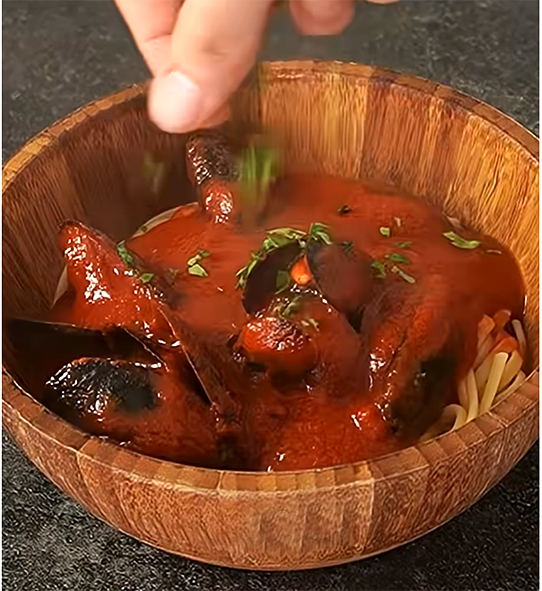 MUSSELS PASTA