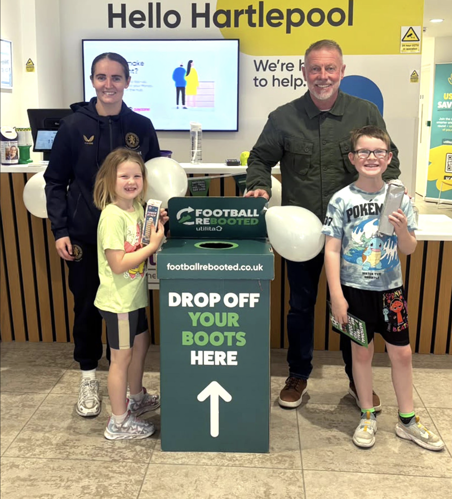 Energy hub’s Football Rebooted Day scores a hit!